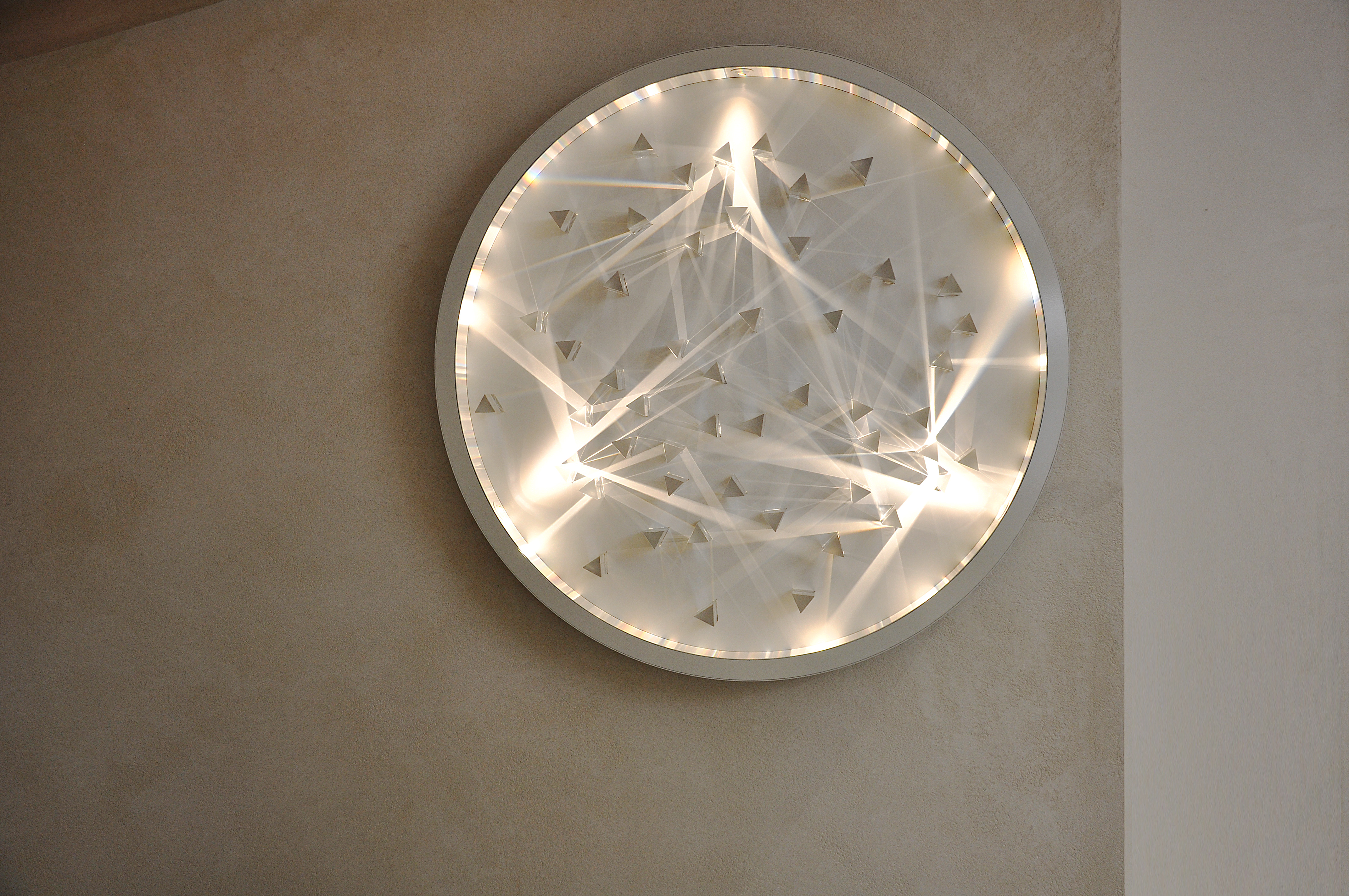 Private Commission — light rays across the composition