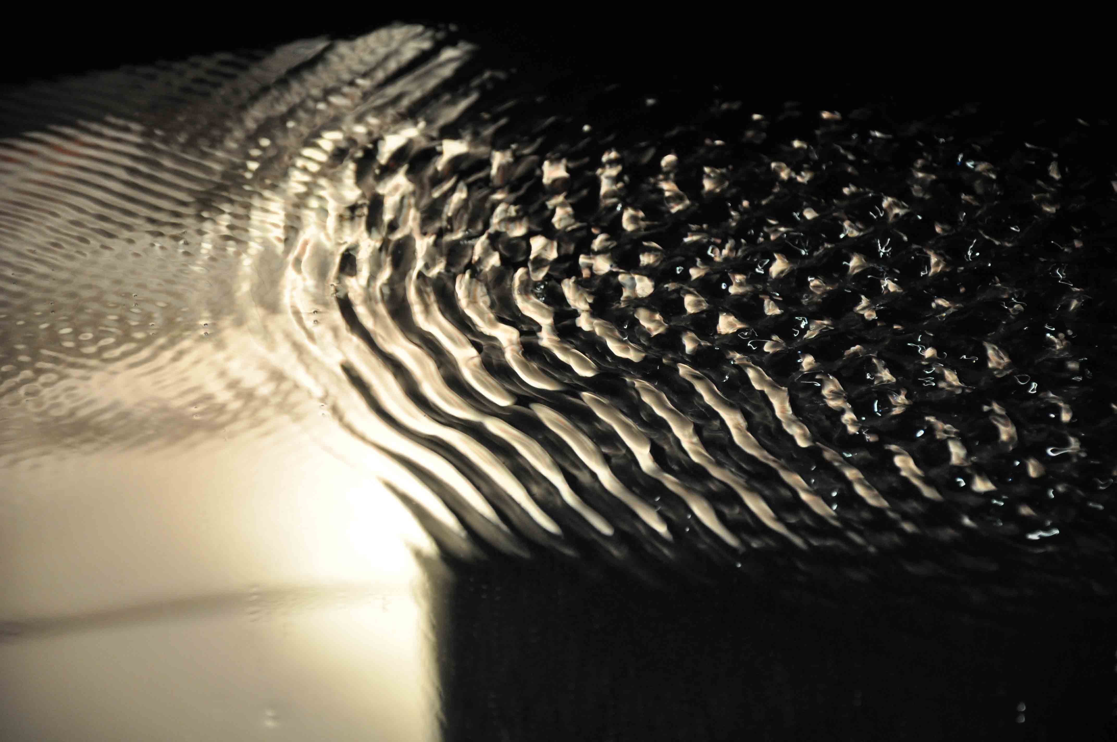 Sound Wave — projected ripple patterns
